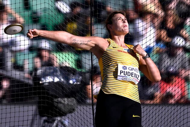 Sport Themen der Woche KW29 PUDENZ Kristin Team GER Qualifikation Diskus der Frauen am 18.07. 2022 in Eugene Oregon USA *** PUDENZ Kristin Team GER Qualification discus women on 18 07 2022 in Eugene Oregon USA Copyright: xLacixPerenyix