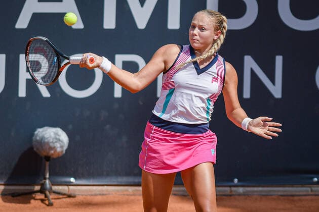 Joanne Zuger SUI 19 07 2022 ¢ Tennis ¢ HAMBURG EUROPEAN OPEN 2022 ¢ ATP 500 u WTA 250, , Stadion am Rothenbaum, Hamburg, Copyright: xPeterxEppingerx