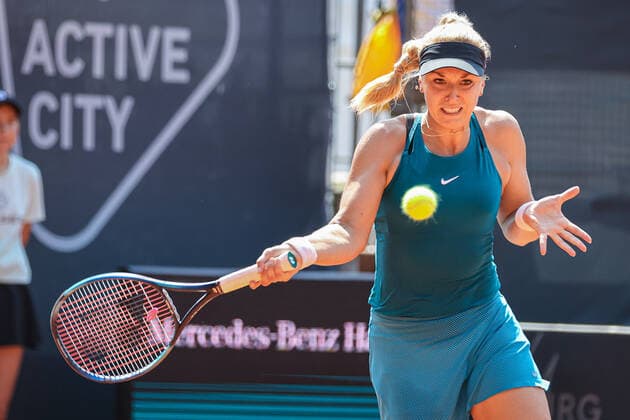 Sabine LISICKI GER, HAMBURG EUROPEAN OPEN WTA250 ATP500, Hamburg, Tennisstadion am Rothenbaum, 19 07 2022, Copyright: xClaudioxGärtnerx