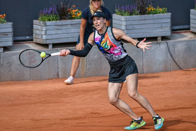 Andrea Petkovic GER 19 07 2022 ¢ Tennis ¢ HAMBURG EUROPEAN OPEN 2022 ¢ ATP 500 u WTA 250, , Stadion am Rothenbaum, Hamburg, Copyright: xPeterxEppingerx