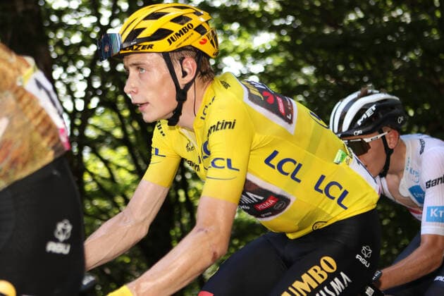 19-07-2022 Tour De France; Tappa 16 Carcassonne - Foix; 2022, Jumbo - Visma; Vingegaard, Jonas; Mur De Peguere; 