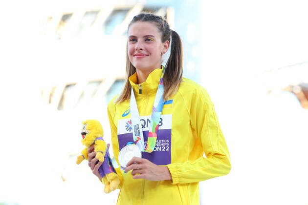 Yaroslava Mahuchikh (UKR), JULY 19, 2022 - Athletics : IAAF World Championships Oregon 2022 Women s High Jump Award ceremony at Hayward Field, Eugene, Oregon, USA.  (193913225)