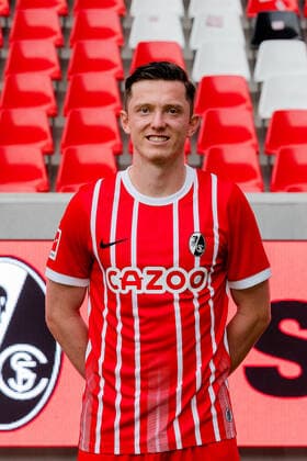 Michael Gregoritsch SC Freiburg, 38 SC Freiburg, 1 Bundesliga, Portraittermin 2022 2022, 20 07 2022 DFB DFL REGULATIONS PROHIBIT ANY USE OF PHOTOGRAPHS AS IMAGE SEQUENCES AND OR QUASI VIDEO SC Freiburg, 1 Bundesliga, Portraittermin 2022 2023, 20 07 2022 Freiburg Copyright: xEibner-Pressefoto RogerxBuerkex EP_EER