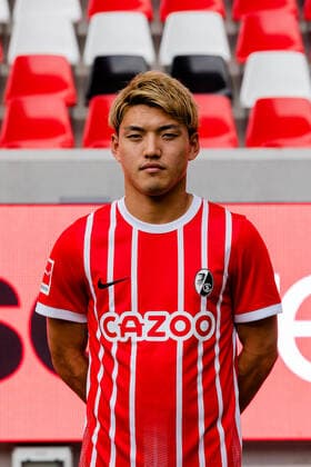 Ritsu Doan SC Freiburg, 42 SC Freiburg, 1 Bundesliga, Portraittermin 2022 2022, 20 07 2022 DFB DFL REGULATIONS PROHIBIT ANY USE OF PHOTOGRAPHS AS IMAGE SEQUENCES AND OR QUASI VIDEO SC Freiburg, 1 Bundesliga, Portraittermin 2022 2023, 20 07 2022 Freiburg Copyright: xEibner-Pressefoto RogerxBuerkex EP_EER