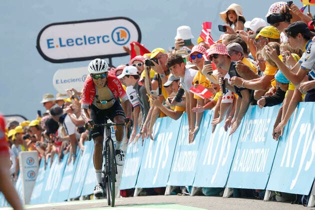 20-07-2022 Tour De France; Tappa 17 Saint Gaudens - Peyragudes; 2022, Arkea - Samsic; Quintana Rojas Nairo, Alexander; Peyragudes; 