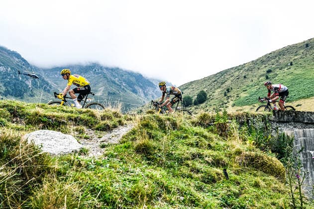 July 20, 2022, France: Tour de France 2022 Stage 17 Saint-Gaudens to Peyragudes (129,7km). VINGEGAARD Jonas (JUMBO - VISMA), KUSS Sepp (JUMBO - VISMA) and MCNULTY Brandon (UAE TEAM EMIRATES) France - ZUMAz03_ 20220720_stw_z03_439 Copyright: xA.O.Sx