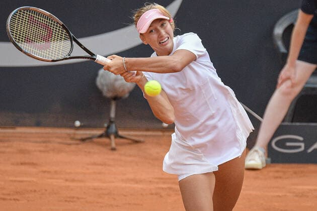 Anastasia POTAPOVA 21 07 2022 ¢ Tennis ¢ HAMBURG EUROPEAN OPEN 2022 ¢ ATP 500 u WTA 250, , Stadion am Rothenbaum, Hamburg, Copyright: xPeterxEppingerx