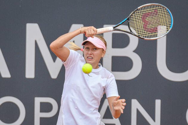 Anastasia POTAPOVA 21 07 2022 ¢ Tennis ¢ HAMBURG EUROPEAN OPEN 2022 ¢ ATP 500 u WTA 250, , Stadion am Rothenbaum, Hamburg, Copyright: xPeterxEppingerx