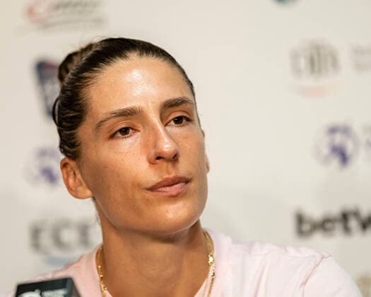 Press conference with Andrea Petkovic GER 21 07 22, Hamburg, Hamburg European Open 2022, WTA250, tennis, womens tennis, Â