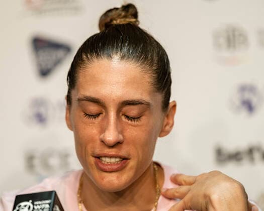 Press conference with Andrea Petkovic GER 21 07 22, Hamburg, Hamburg European Open 2022, WTA250, tennis, womens tennis, Â