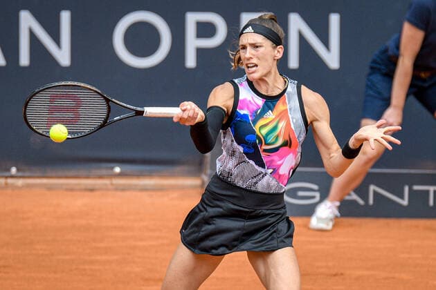 Andrea PETKOVIC GER 21 07 2022 ¢ Tennis ¢ HAMBURG EUROPEAN OPEN 2022 ¢ ATP 500 u WTA 250, , Stadion am Rothenbaum, Hamburg, Copyright: xPeterxEppingerx