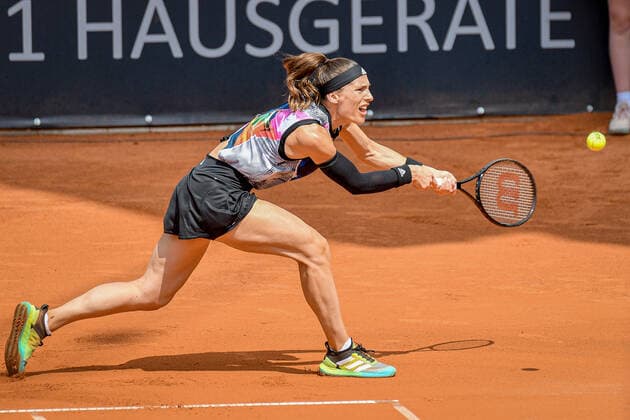 Andrea PETKOVIC GER 21 07 2022 ¢ Tennis ¢ HAMBURG EUROPEAN OPEN 2022 ¢ ATP 500 u WTA 250, , Stadion am Rothenbaum, Hamburg, Copyright: xPeterxEppingerx