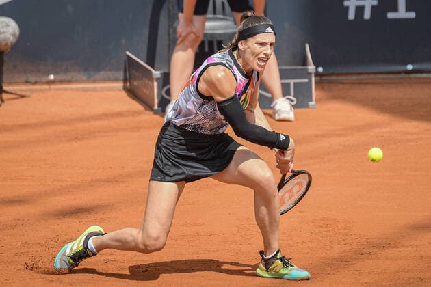Andrea PETKOVIC GER 21 07 2022 ¢ Tennis ¢ HAMBURG EUROPEAN OPEN 2022 ¢ ATP 500 u WTA 250, , Stadion am Rothenbaum, Hamburg, Copyright: xPeterxEppingerx