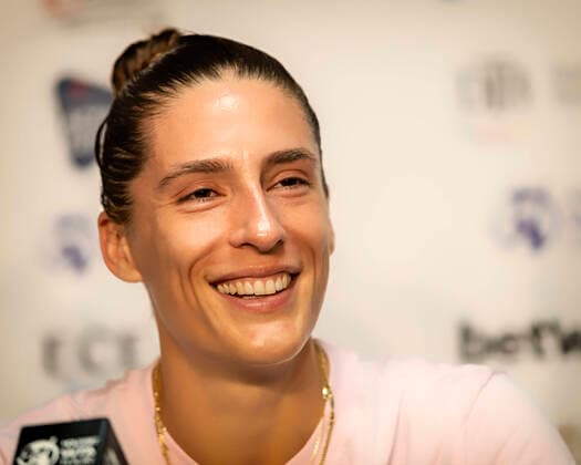 Press conference with Andrea Petkovic GER 21 07 22, Hamburg, Hamburg European Open 2022, WTA250, tennis, womens tennis, Â