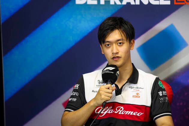24 Guanyu Zhou CHN, Alfa Romeo F1 Team ORLEN , F1 Grand Prix of France at Circuit Paul Ricard on July 21, 2022 in Le Castellet, France Photo by HOCH ZWEI Le Castellet France