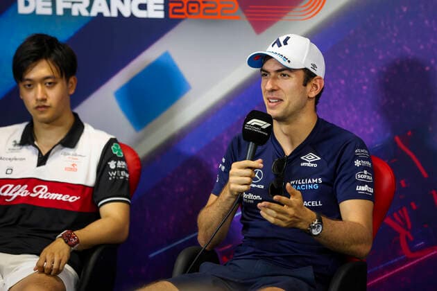 6 Nicholas Latifi CAN, Williams Racing , F1 Grand Prix of France at Circuit Paul Ricard on July 21, 2022 in Le Castellet, France Photo by HOCH ZWEI Le Castellet France