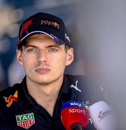 LE CASTELLET Max Verstappen Red Bull Racing addresses the press at the Paul Ricard circuit in Le Castellet, France, on July 21, 2022, where the French Grand Prix is scheduled REMKO DE WAAL F1 Grand Prix of France 2022 xVIxANPxSportx xxANPxIVx 452110002 originalFilename: 452110002.jpg