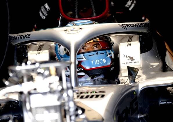 LE CASTELLET Nyck de Vries sits in the Mercedes W13 of Lewis Hamilton Mercedes at the Paul Ricard circuit in Le Castellet, France, on July 21, 2022, where the French Grand Prix is scheduled REMKO DE WAAL F1 Grand Prix of France 2022 xVIxANPxSportx xxANPxIVx 452110643 originalFilename: 452110643.jpg