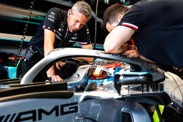 Nyck de Vries NLD, Mercedes AMG Petronas F1 Team , F1 Grand Prix of France at Circuit Paul Ricard on July 21, 2022 in Le Castellet, France Photo by HOCH ZWEI Le Castellet France