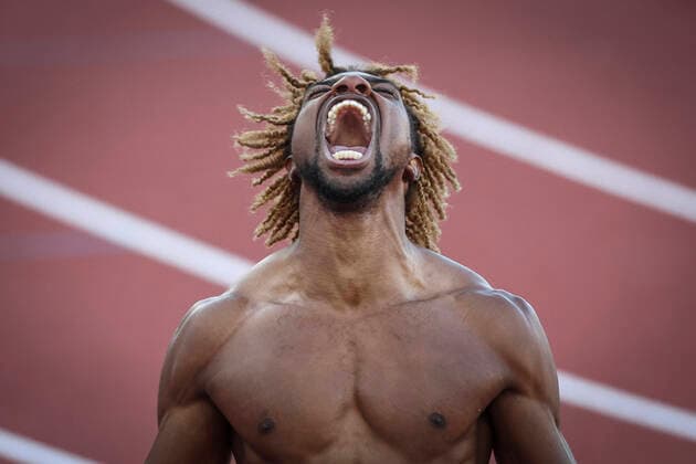 World Athletics Championships Oregon 22 United States of America, 21 07 2022 Noah Lyles USA wins gold over 200m on 21 07 22 at Hayward Field in Eugene on day 7 of the World Athletics Championships Oregon22 Copyright: xBEAUTIFULxSPORTS AxelxKohringx