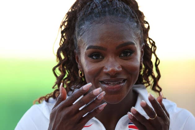 Dina Asher-Smith (GBR), JULY 21, 2022 - Athletics : IAAF World Championships Oregon 2022 Women s 200m Award ceremony at Hayward Field, Eugene, Oregon, USA.  (194087309)