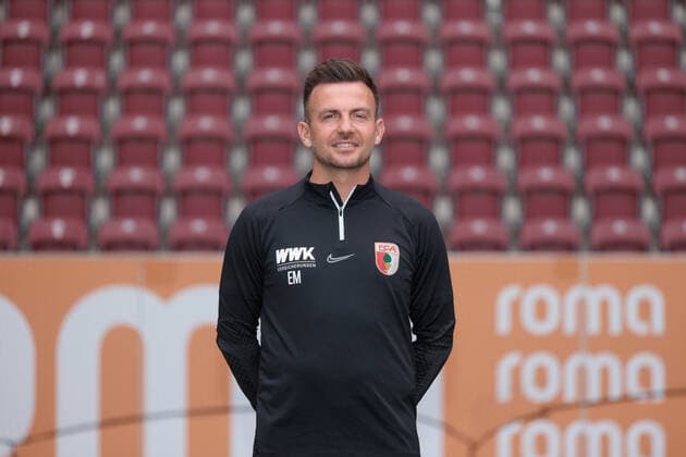 Enrico Maaßen head coach FC Augsburg 1 BL, portrait date 2022 2023,