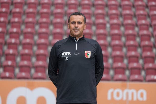 Herman Kandemir Physiotherapist FC Augsburg 1 BL, Porträttermin 2022 2023,