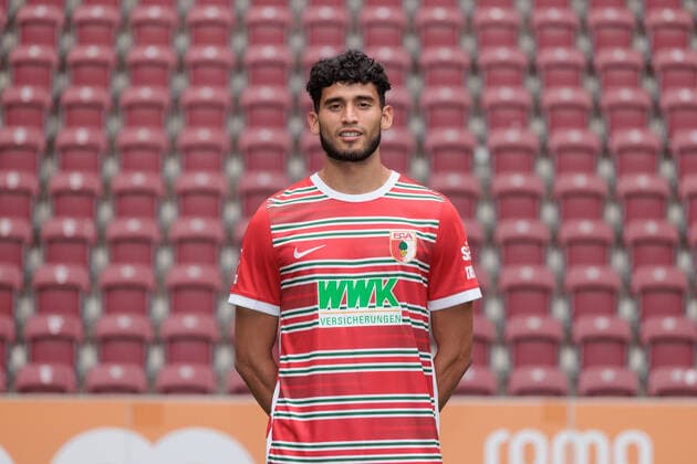 Ricardo Pepi FC Augsburg 1 BL, Porträttermin 2022 2023,