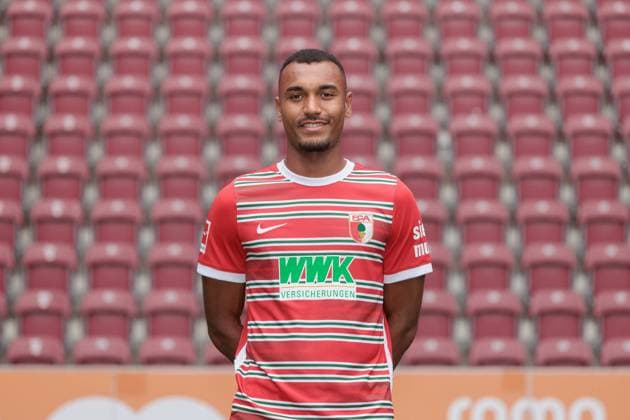 Maurice Malone FC Augsburg 1 BL, Porträttermin 2022 2023,