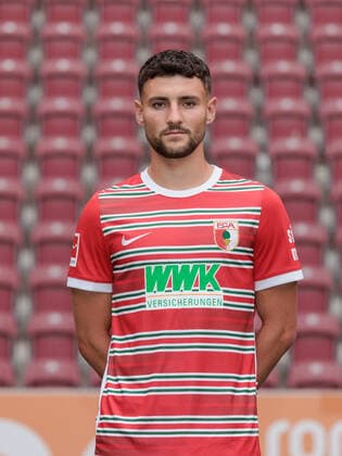 Maximilian Bauer FC Augsburg 1 BL, Porträttermin 2022 2023,