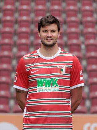 Tobias Strobl FC Augsburg 1 BL, Porträttermin 2022 2023,