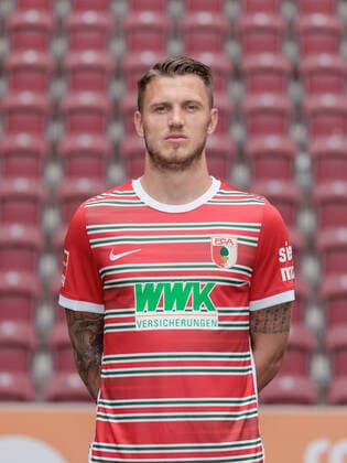 Jeffrey Gouweleeuw FC Augsburg 1 BL, Porträttermin 2022 2023,