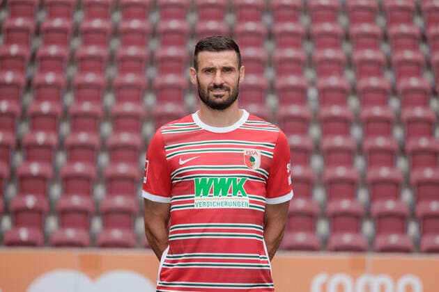 Daniel Caligiuri FC Augsburg 1 BL, Porträttermin 2022 2023,