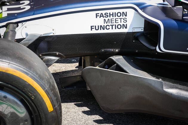 Scuderia AlphaTauri AT03, mechanical detail during the Formula 1 Lenovo Grand Prix de France, French Grand Prix 2022, 12th round of the 2022 FIA Formula One World Championship, WM, Weltmeisterschaft from July 22 to 24, 2022 on the Circuit Paul Ricard, in Le Castellet, France - F1 - FRENCH GRAND PRIX 2022 DPPI Panoramic  03322013_AV6_0644
