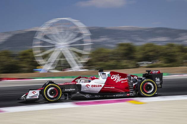 88 KUBICA Robert (pol), Alfa Romeo F1 Team ORLEN C42, action during the Formula 1 Lenovo Grand Prix de France, French Grand Prix 2022, 12th round of the 2022 FIA Formula One World Championship, WM, Weltmeisterschaft from July 22 to 24, 2022 on the Circuit Paul Ricard, in Le Castellet, France - F1 - FRENCH GRAND PRIX 2022 DPPI Panoramic  DC0A6112