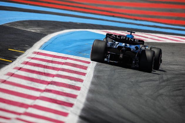 14 ALONSO Fernando (spa), Alpine F1 Team A522, action during the Formula 1 Lenovo Grand Prix de France, French Grand Prix 2022, 12th round of the 2022 FIA Formula One World Championship, WM, Weltmeisterschaft from July 22 to 24, 2022 on the Circuit Paul Ricard, in Le Castellet, France - F1 - FRENCH GRAND PRIX 2022 DPPI Panoramic  _MG_7778
