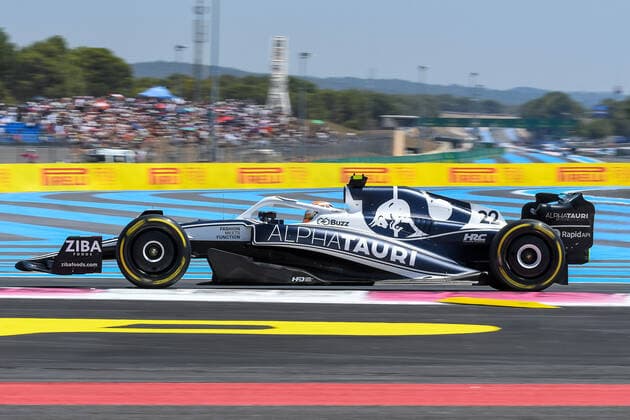 Yuki Tsunoda Scuderia AlphaTauri 22 , French Grand Prix 2022, Motorsport, Formula 1, 21 07 2022, French Grand Prix 2022, Motorsport, Formula 1, 21 07 2022 Le Castellet Copyright: xEibner-Pressefotox EP_FSU
