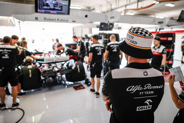 77 Valtteri Bottas FIN, Alfa Romeo F1 Team ORLEN , F1 Grand Prix of France at Circuit Paul Ricard on July 22, 2022 in Le Castellet, France Photo by HOCH ZWEI Le Castellet France