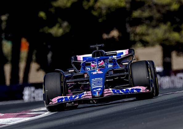 LE CASTELLET Fernando Alonso 14 with the Alpine A522 during practice 2 ahead of the F1 Grand Prix of France at Circuit Paul Ricard on July 21, 2022 in Le Castellet, France REMKO DE WAAL F1 Grand Prix of France Practice 2022 xVIxANPxSportx xxANPxIVx 452161505 originalFilename: 452161505.jpg