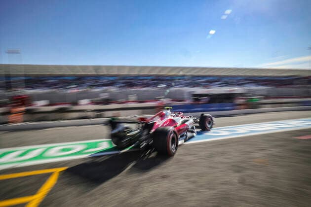 24 Guanyu Zhou CHN, Alfa Romeo F1 Team ORLEN , F1 Grand Prix of France at Circuit Paul Ricard on July 22, 2022 in Le Castellet, France Photo by HOCH ZWEI Le Castellet France