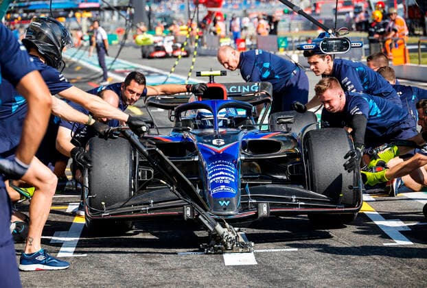 6 Nicholas Latifi CAN, Williams Racing , F1 Grand Prix of France at Circuit Paul Ricard on July 22, 2022 in Le Castellet, France Photo by HOCH ZWEI Le Castellet France