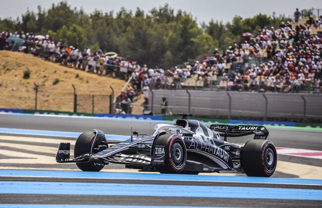 10 GASLY Pierre (fra), Scuderia AlphaTauri AT03, action during the Formula 1 Lenovo Grand Prix de France, French Grand Prix 2022, 12th round of the 2022 FIA Formula One World Championship, WM, Weltmeisterschaft from July 22 to 24, 2022 on the Circuit Paul Ricard, in Le Castellet, France - F1 - FRENCH GRAND PRIX 2022 DPPI Panoramic  DC0A7544