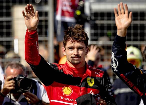 LE CASTELLET Charles Leclerc Ferrari after qualifying ahead of the F1 Grand Prix of France at Circuit Paul Ricard on July 23, 2022 in Le Castellet, France REMKO DE WAAL F1 Grand Prix of France Qualifier 2022 xVIxANPxSportx xxANPxIVx 452195256 originalFilename: 452195256.jpg