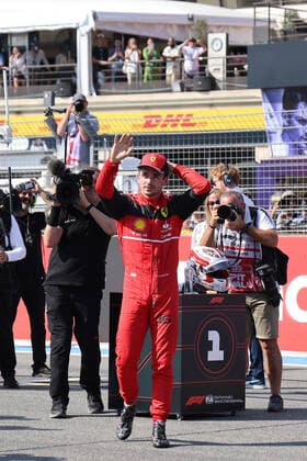 16 Charles Leclerc (MCO, Scuderia Ferrari), F1 Grand Prix of France at Circuit Paul Ricard on July 23, 2022 in Le Castellet, France. (Photo by HOCH ZWEI Italy Photo Press) (Verwendung nur in Deutschland - GERMANY ONLY) *** 16 Charles Leclerc MCO, Scuderia Ferrari , F1 Grand Prix of France at Circuit Paul Ricard on July 23, 2022 in Le Castellet, France Photo by HOCH ZWEI Italy Photo Press Use in Germany GERMANY ONLY 