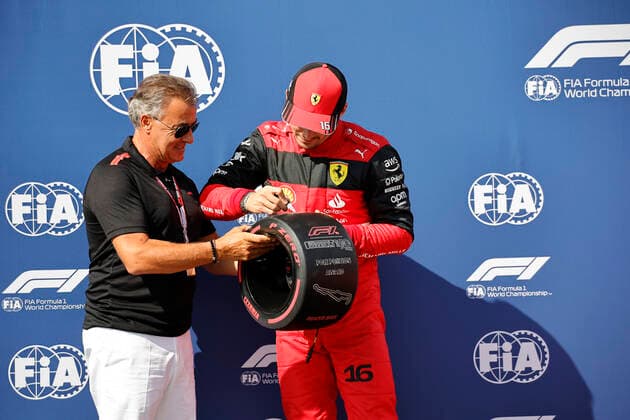 LECLERC Charles (mco), Scuderia Ferrari F1-75, portrait, during the Formula 1 Lenovo Grand Prix de France, French Grand Prix 2022, 12th round of the 2022 FIA Formula One World Championship, WM, Weltmeisterschaft from July 22 to 24, 2022 on the Circuit Paul Ricard, in Le Castellet, France - F1 - FRENCH GRAND PRIX 2022 DPPI Panoramic  0012202805670 2