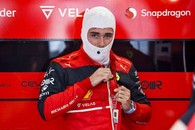 LECLERC Charles (mco), Scuderia Ferrari F1-75, portrait during the Formula 1 Lenovo Grand Prix de France, French Grand Prix 2022, 12th round of the 2022 FIA Formula One World Championship, WM, Weltmeisterschaft from July 22 to 24, 2022 on the Circuit Paul Ricard, in Le Castellet, France - F1 - FRENCH GRAND PRIX 2022 DPPI Panoramic  0012202805097