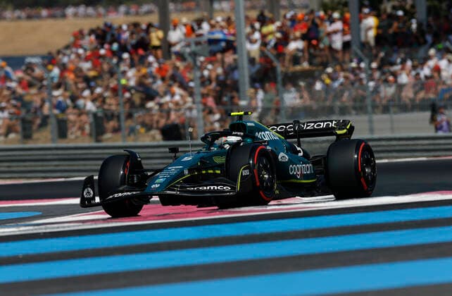 5 Sebastian Vettel DEU, Aston Martin Aramco Cognizant F1 Team , F1 Grand Prix of France at Circuit Paul Ricard on July 23, 2022 in Le Castellet, France Photo by HOCH ZWEI Le Castellet France