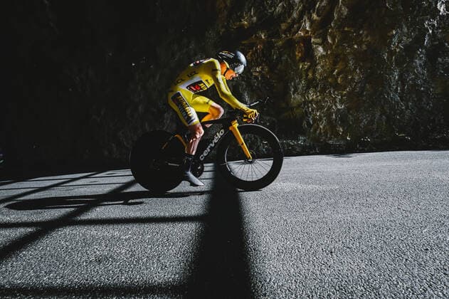 Sport Bilder des Tages July 23, 2022, France: JONAS VINGEGAARD (JUMBO - VISMA) Tour de France stage 20 Lacappelle-Marival to Rocamadour (40,7km CLM). France - ZUMAz03_ 20220723_stw_z03_623 Copyright: xA.O.Sx