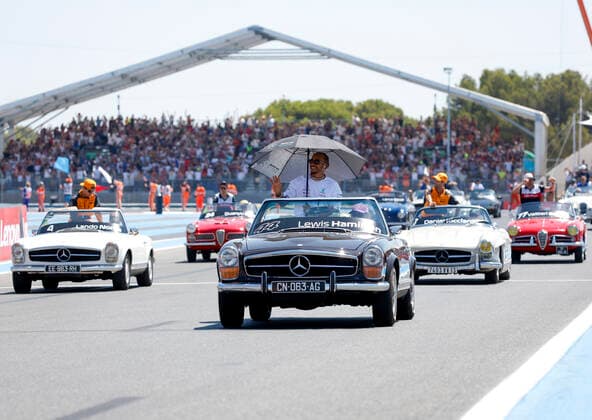 44 Lewis Hamilton GBR, Mercedes AMG Petronas F1 Team , F1 Grand Prix of France at Circuit Paul Ricard on July 24, 2022 in Le Castellet, France Photo by HOCH ZWEI Le Castellet France