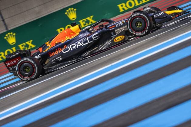 LE CASTELLET Max Verstappen in his Red Bull during the F1 Grand Prix of France at Circuit Paul Ricard on July 24, 2022 in Le Castellet, France REMKO DE WAAL F1 Grand Prix of France Race 2022 xVIxANPxSportx xxANPxIVx 452239341 originalFilename: 452239341.jpg